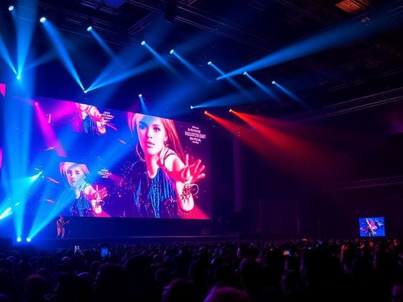 Konser Sahnesi Rental LED 2