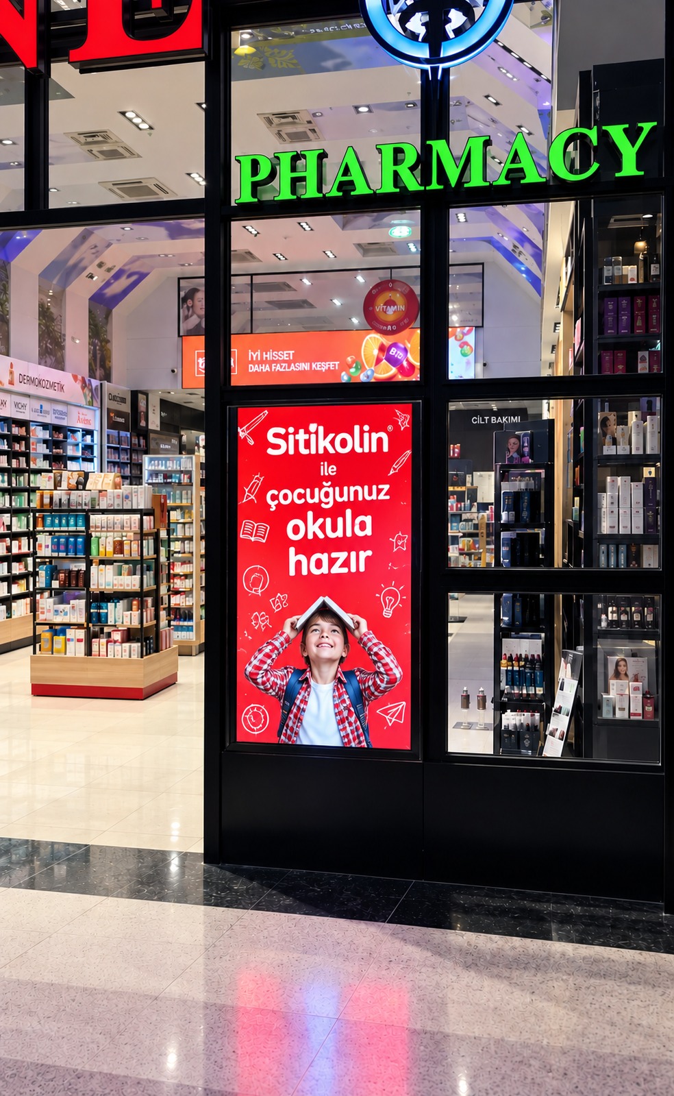 Akbatı AVM Eczanesi – LED Ekran Uygulaması