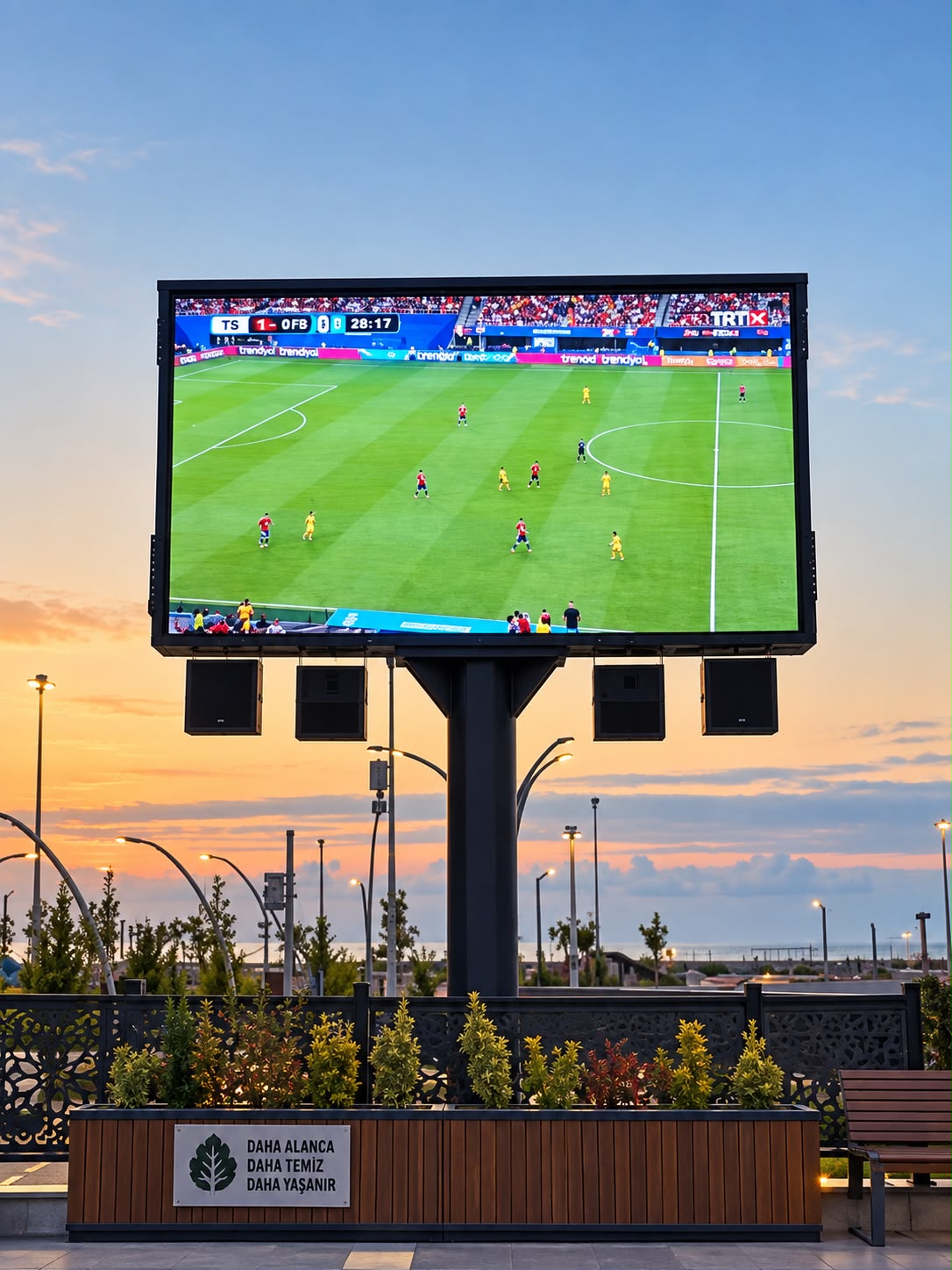 P5 Outdoor LED Ekran Projesi