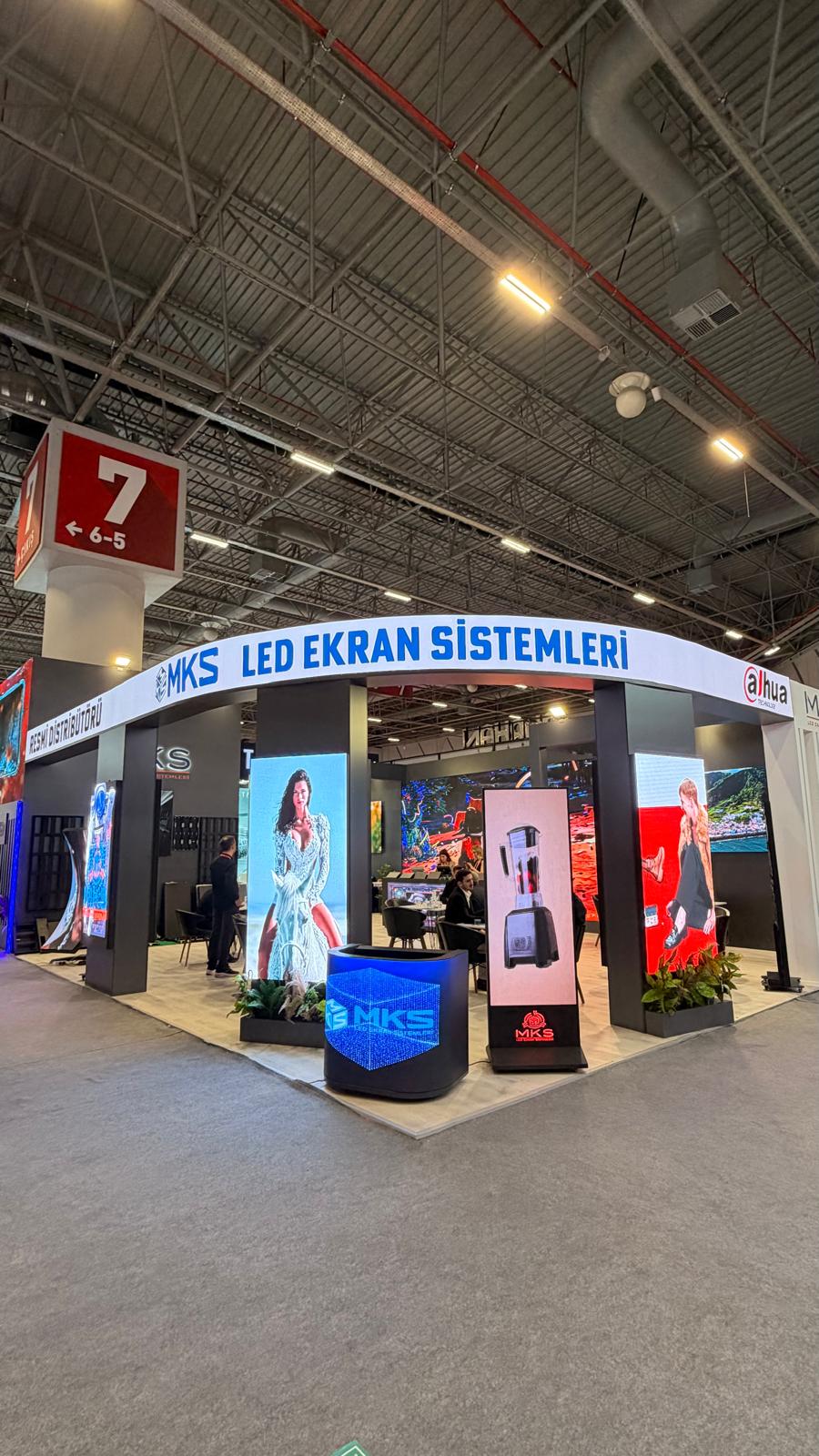 Fuar Alanı LED Ekran DAHUA
