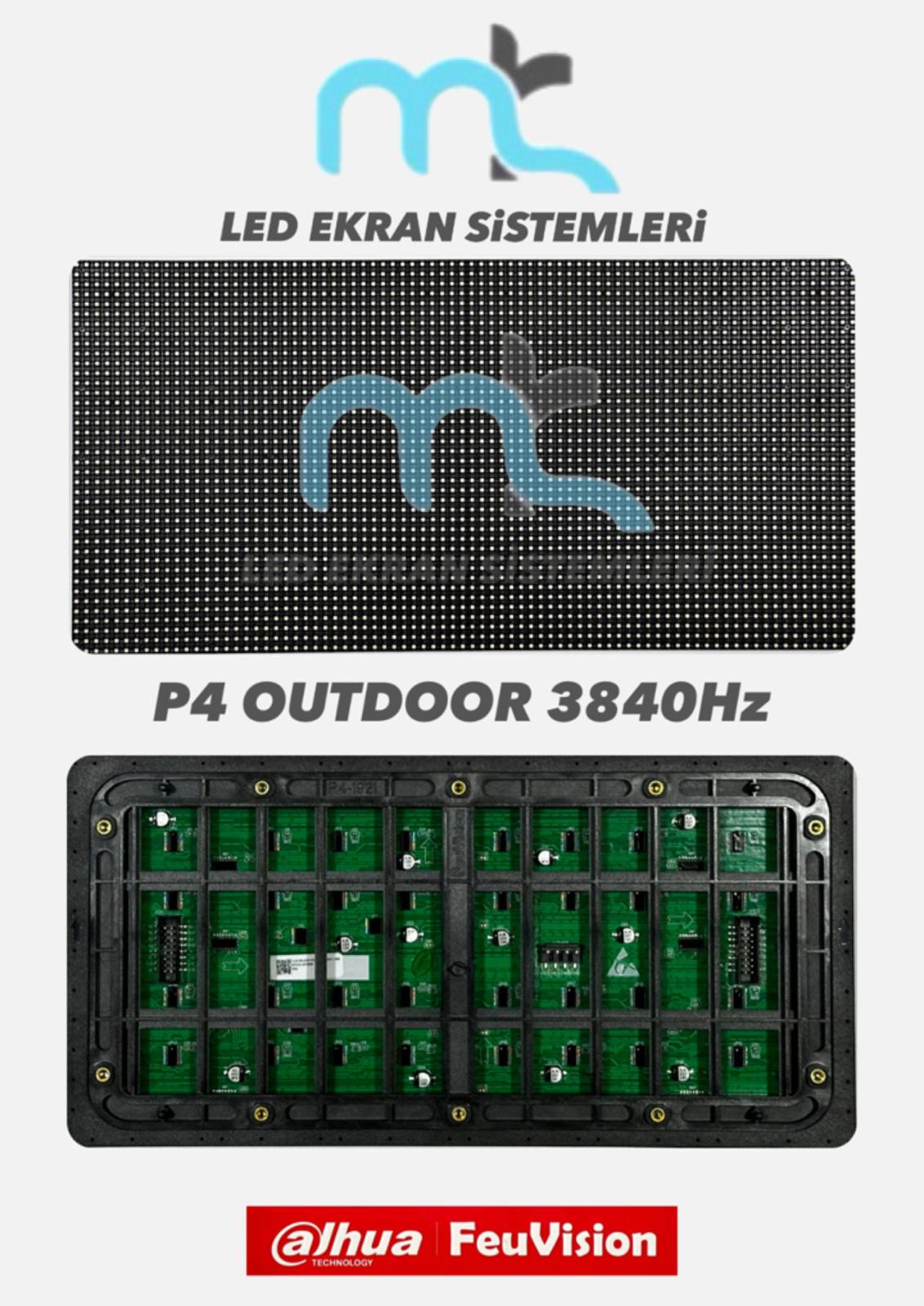 P4 OUTDOOR (3840HZ) DIŞ MEKAN 16X32CM LED PANEL